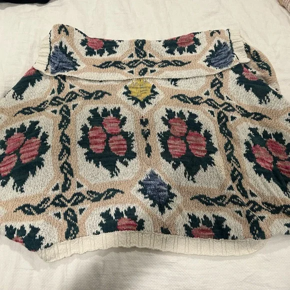 Anthropologie floral cocoon cardigan xs/s - Picture 7 of 10